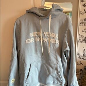 New York or Nowhere NYON Blue Tennis Sweatshirt